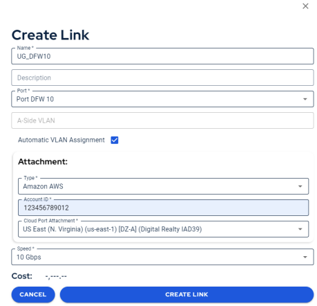 Create Link