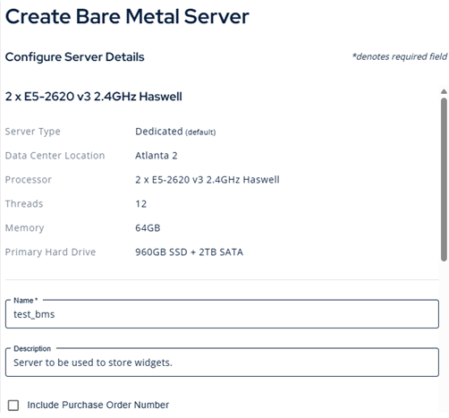 Set Details of Your BMS