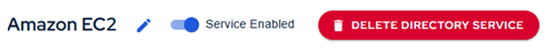 Service Directory Delete or Disable Service