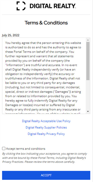 Terms and Conditions